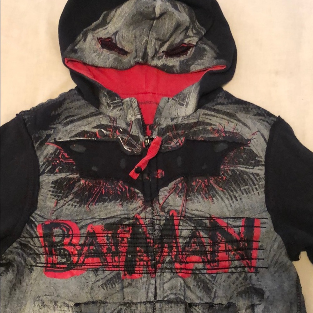 Batman Jacket Size 5 - Picture 2 of 4